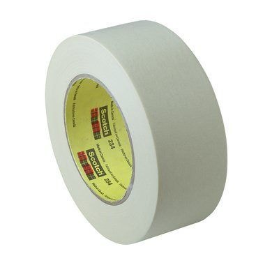 3M™ General Purpose Masking Tape 234 features a strong backing and a less aggressive rubber adhesive. It performs exceptionally well in most indoor applications, and is ideal for window and door manufacturing. 3M™ General Purpose Masking Tape 234 features a strong backing and a less aggressive rubber adhesive. It performs exceptionally well in most indoor applications, and is ideal for window and door manufacturing.