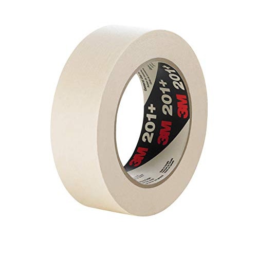 3M 201+ general usage masking tape for holding, bundling, sealing and simple masking applications. 3M 201+ general usage masking tape for holding, bundling, sealing and simple masking applications.