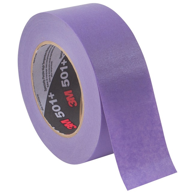 High Temp Purple Masking Tape w/White Kraft Liner 12.00" W x 60 Yards High Temp Purple Masking Tape w/White Kraft Liner 12.00" W x 60 Yards
