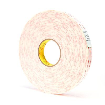 3M VHB Tape, white. 3M VHB Tape, white.