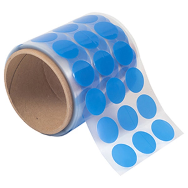 1 Mil Blue Polyester Disc 1.812" Dia 1 Mil Blue Polyester Disc 1.812" Dia