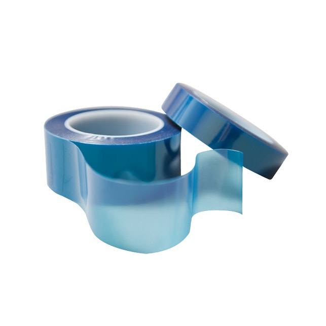 1 Mil Blue Polyester Tape w/Liner 12.00" W x 72 Yards 1 Mil Blue Polyester Tape w/Liner 12.00" W x 72 Yards