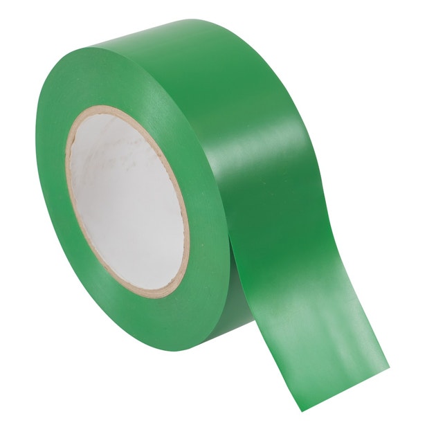 Green Vinyl Tape 3.00" W x 36 Yards Green Vinyl Tape 3.00" W x 36 Yards