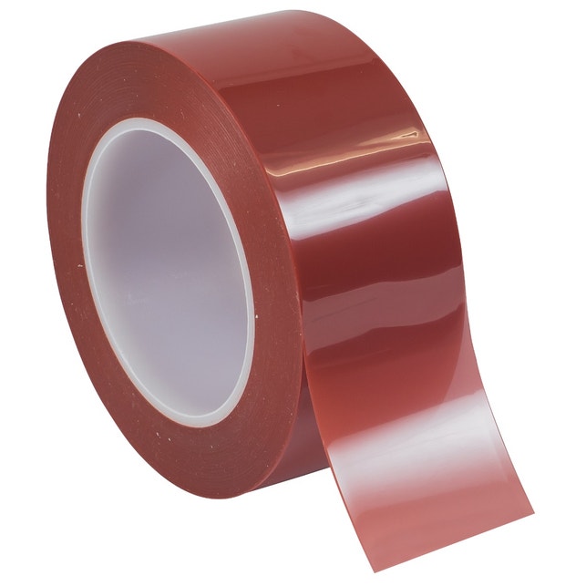 2 Mil Rusty Red Poly Tape w/ Liner 24.00" W x 72 Yards 2 Mil Rusty Red Poly Tape w/ Liner 24.00" W x 72 Yards