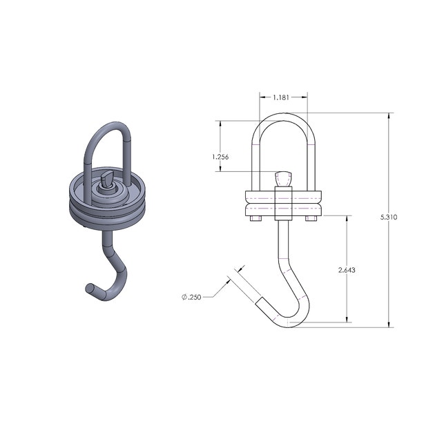 Swivel U Hook Swivel U Hook