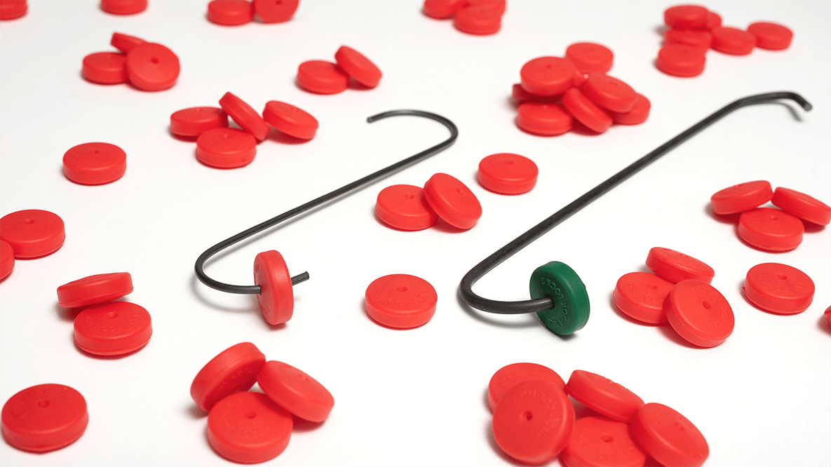 New Hook Locks Prevent Part Loss During Coating