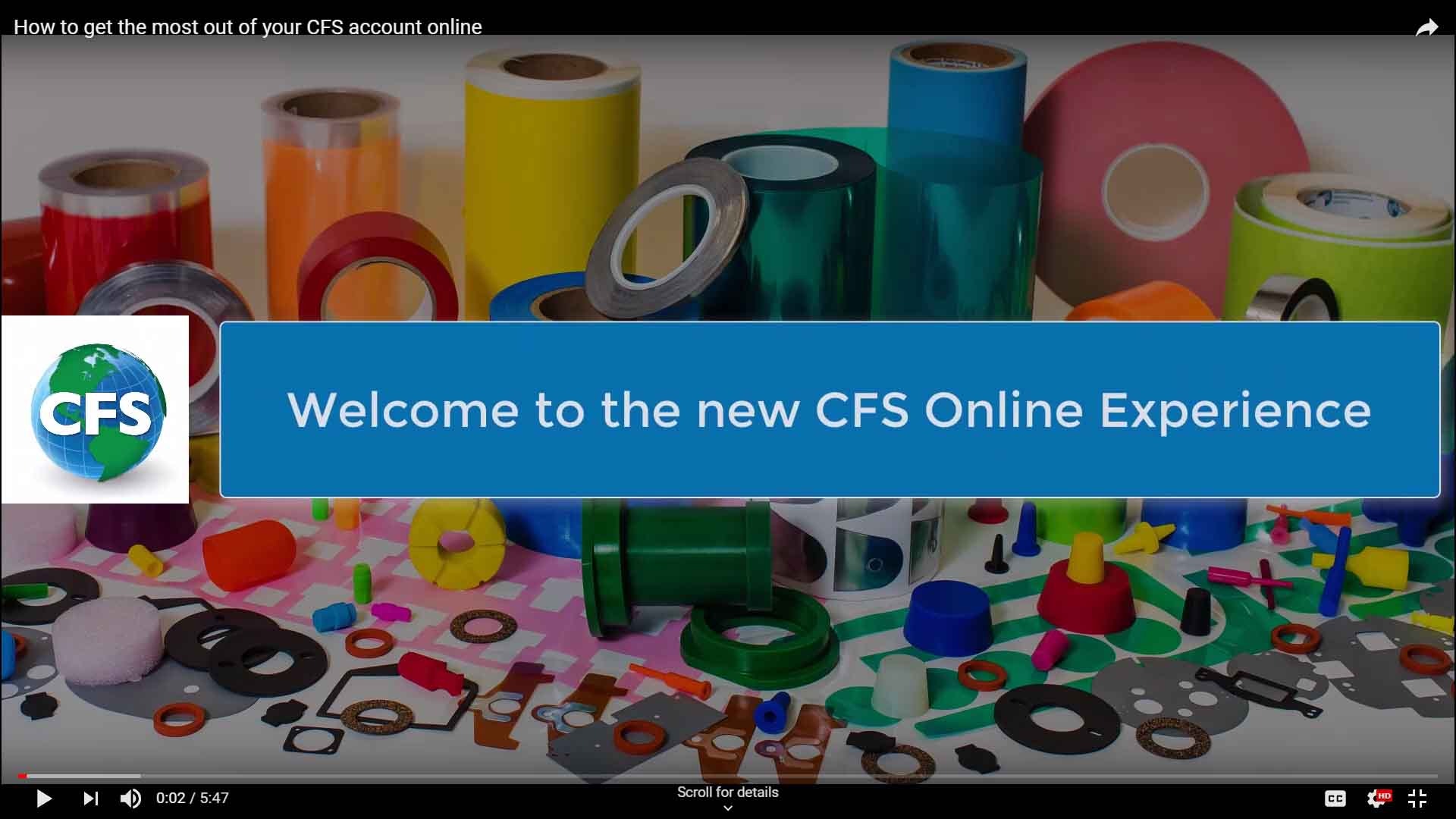 New Masking Supply E-commerce site for CFS Unveiled